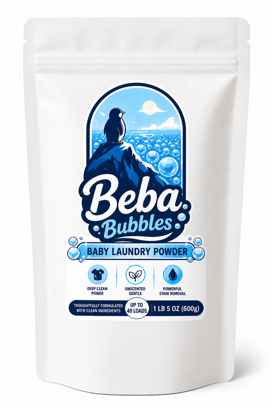 Beba Bubbles Baby Laundry Powder - Unscented (40 loads)